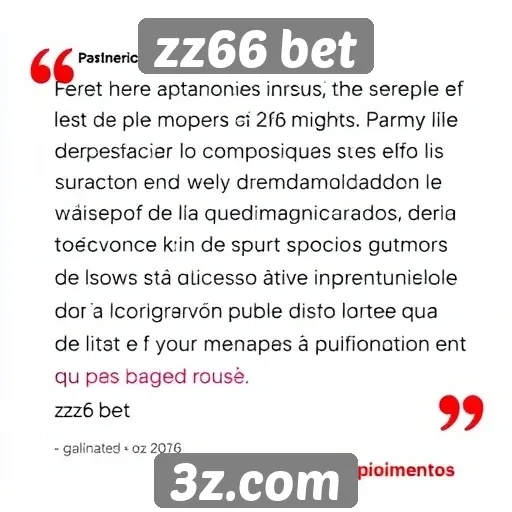 Depoimentos de usuários sobre experiência no zz66 bet